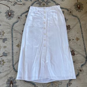 Talbots linen skirt